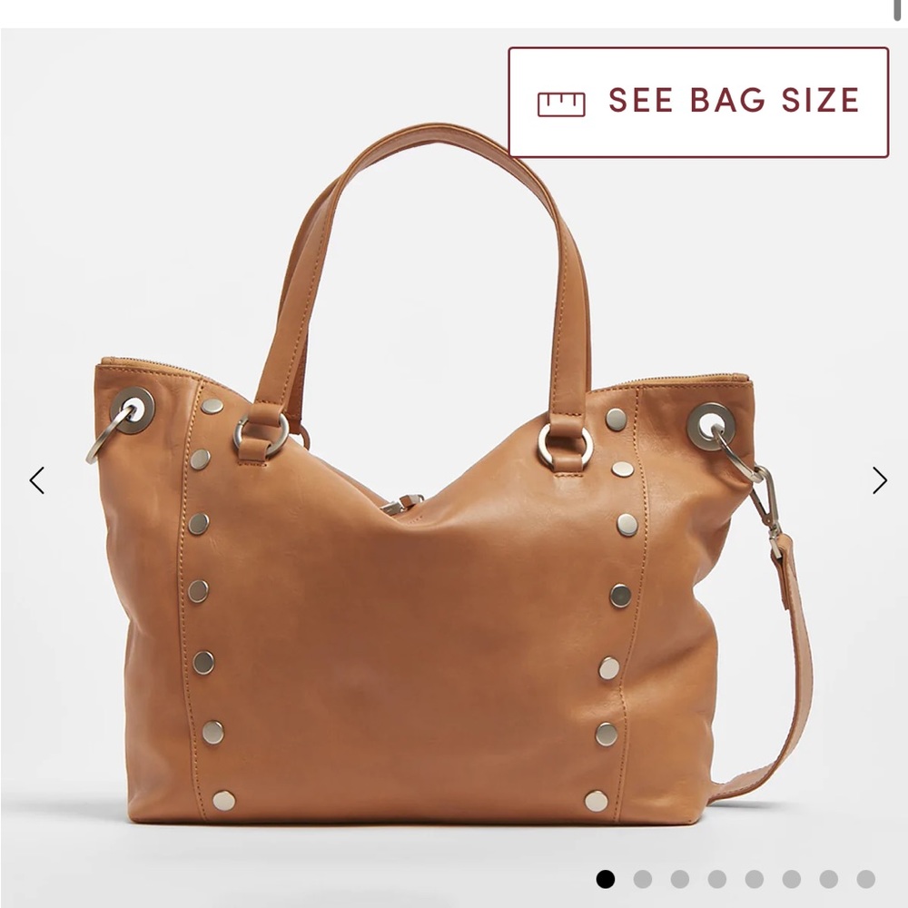 hammitt daniel large , NWT , almond tan / brushed silver